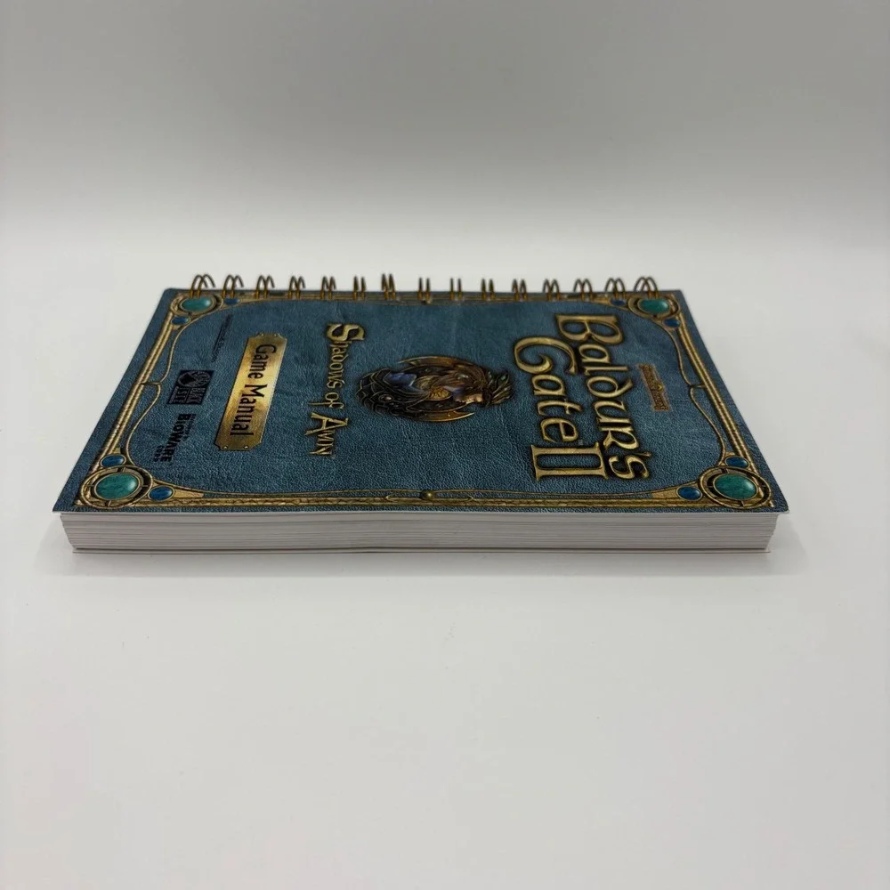 Baldurs Gate II Shadows of Amn PC Game Manual‎ ONLY Forgotten Realms Bioware